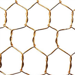 Brass Hexagonal Weave Wire Mesh Manufacturer