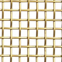Brass Square Weave Wire Mesh Manufacturer