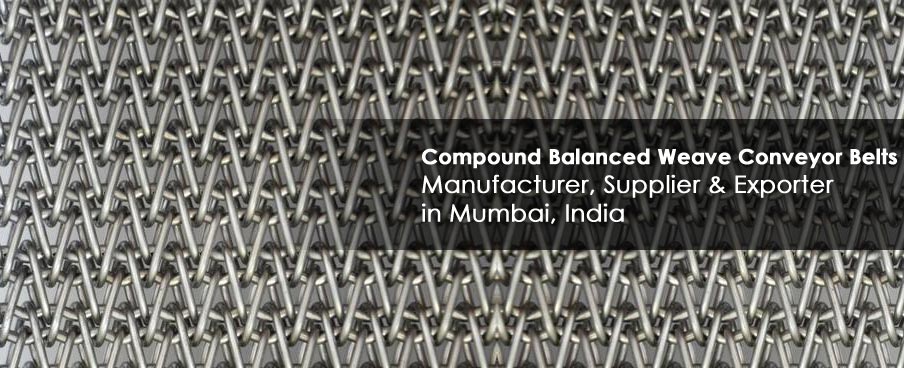 Compound Balance Weave Conveyor Belt Manufacturer